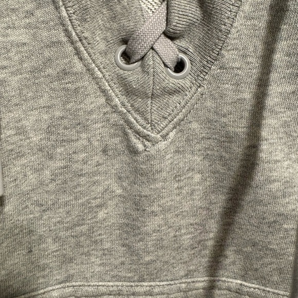 Nike Women's Lace-Up Gray Hoodie XS - Picture 11 of 11